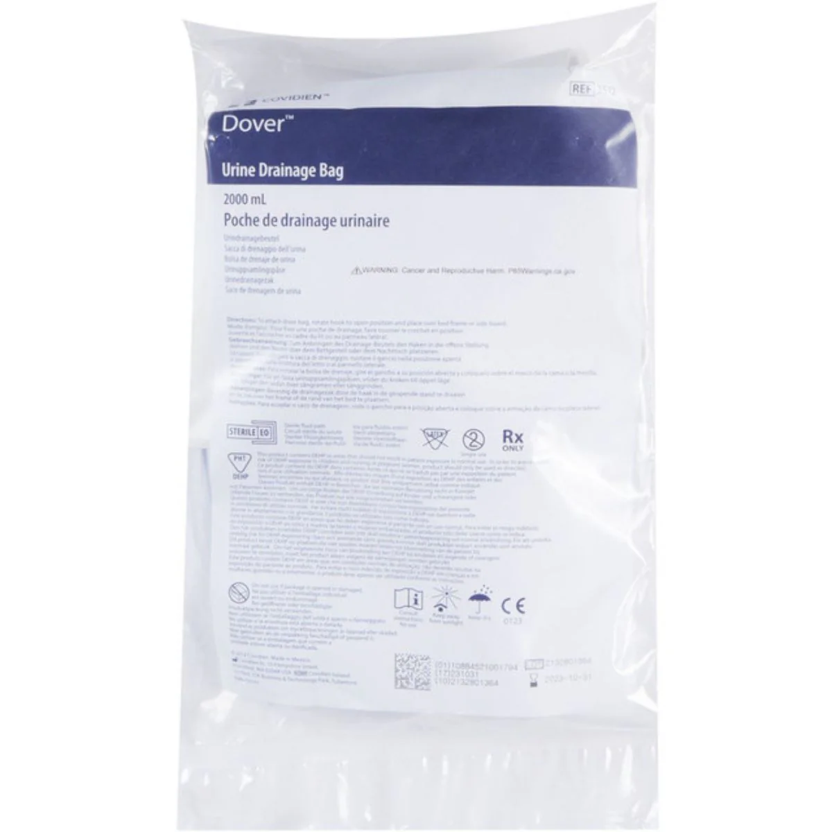Covidien Kenguard Night Drainage Bag, 2L