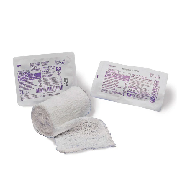 Covidien Kerlix AMD Antimicrobial Gauze Bandage Rolls