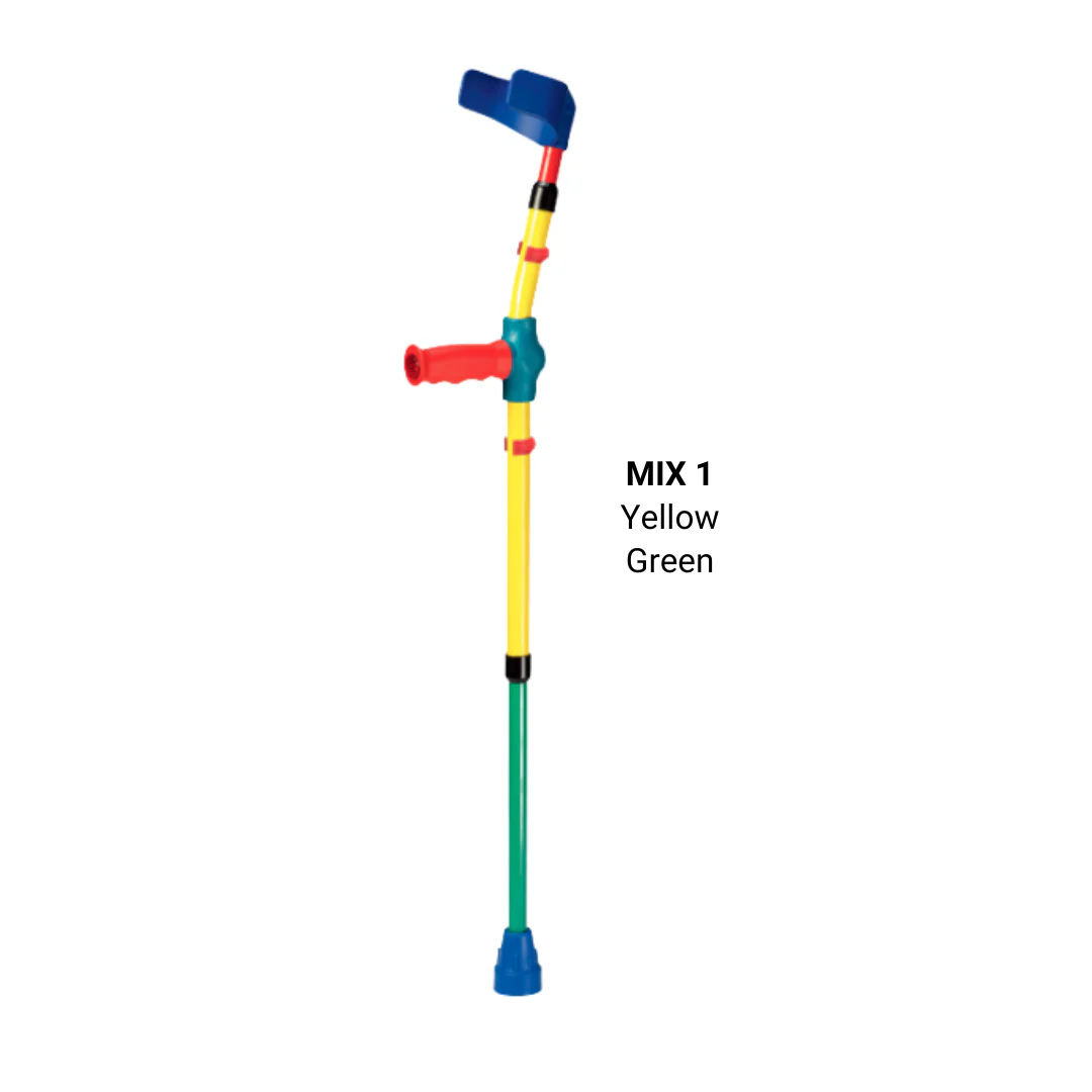 Ossenberg KIDDY Ergo Soft Grip Forearm Crutches