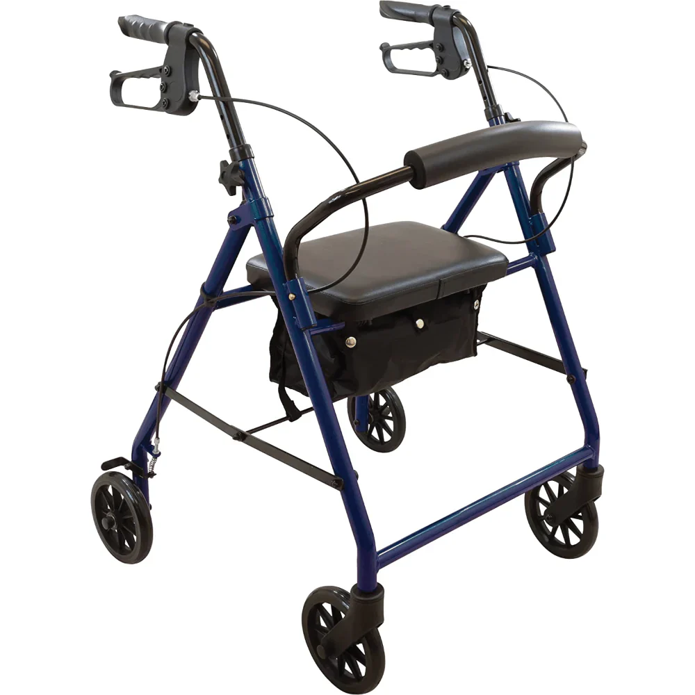 ProBasics Knocked-Down Steel Rollator 6" - Image 3