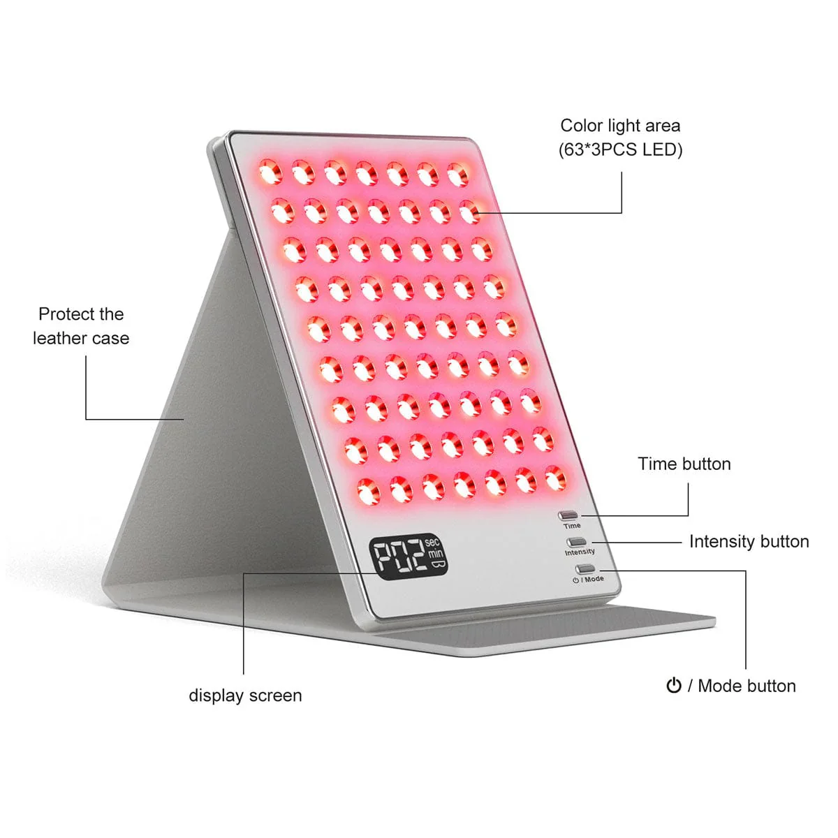 Relaxus LED Light Therapy Panel 702659 - Image 4