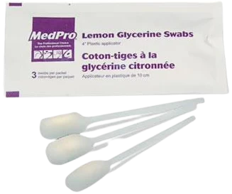 AMG Medical LEMON GLYCERINE SWABS (3 SWABS/PACK)