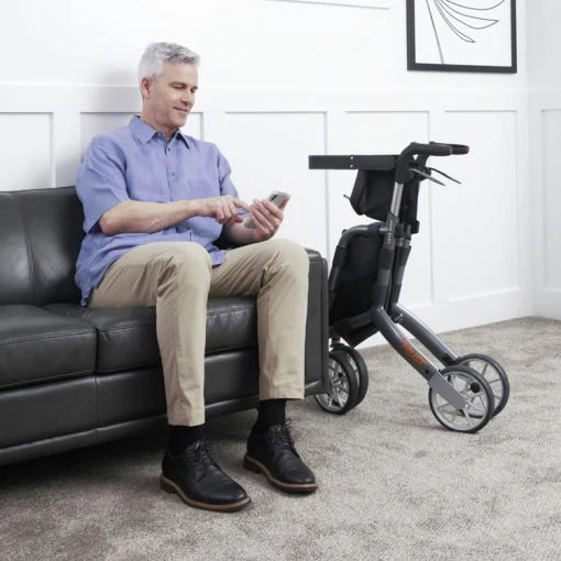 Trust Care Let's Shop Rollator - Image 10