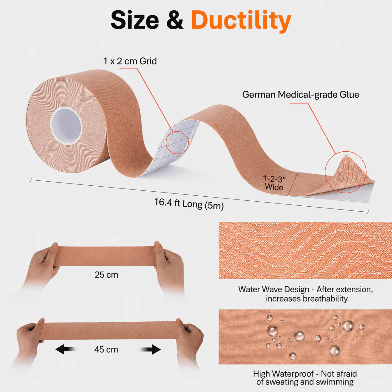 BSN Medical Leukotape K Therapeutic Kinesiology Tape - Image 13