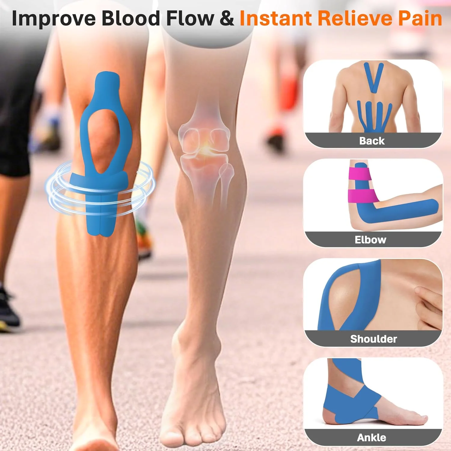 BSN Medical Leukotape K Therapeutic Kinesiology Tape - Image 15