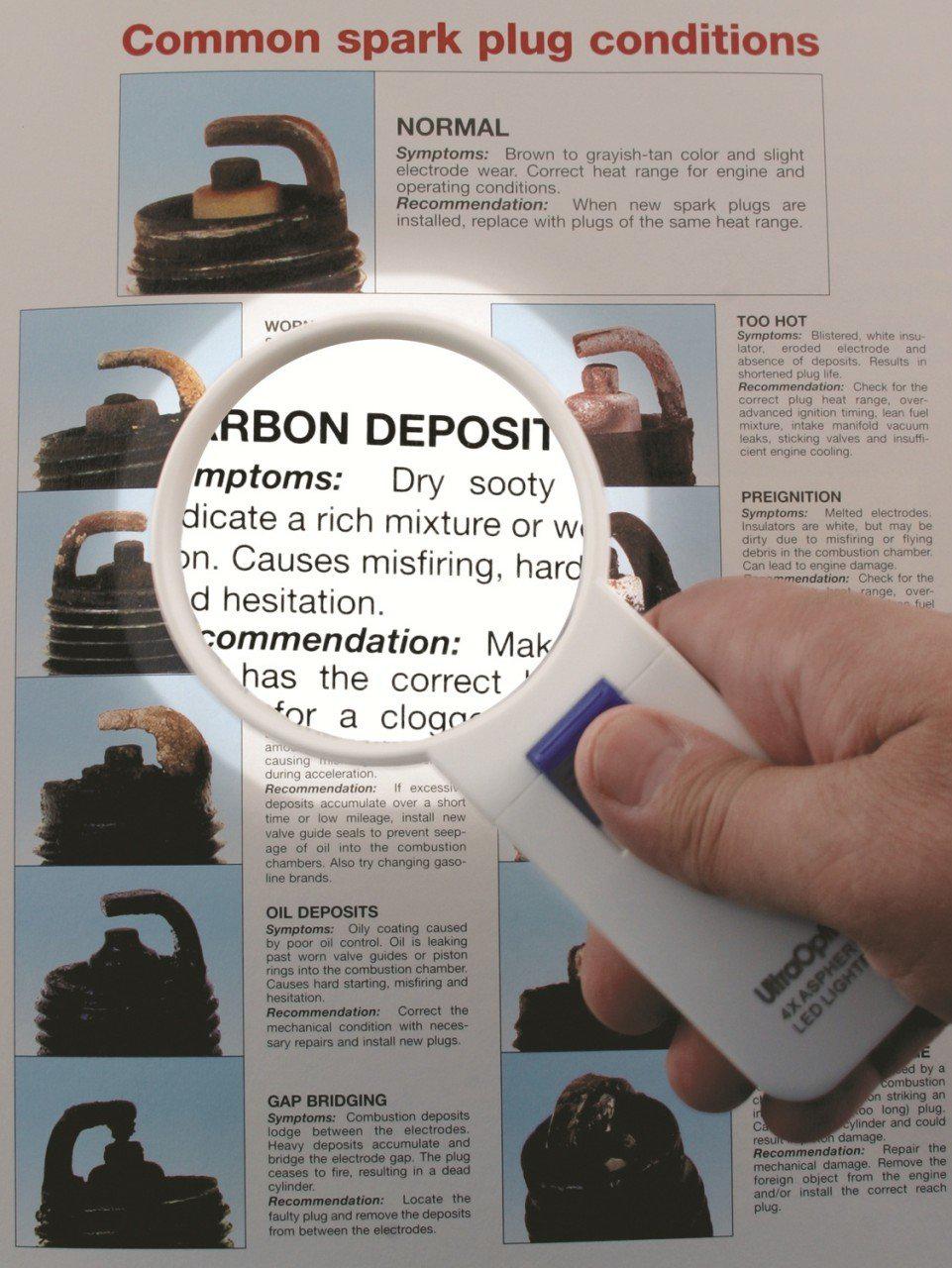North Coast Medical Lighted Magnifier with Handle 3"
