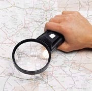 North Coast Medical Lighted Magnifier with Handle 3" - Image 2