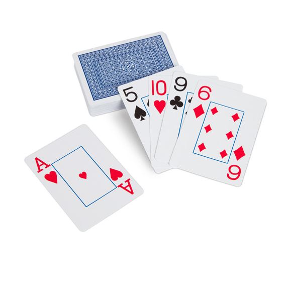 North Coast Medical Easy See Playing Cards