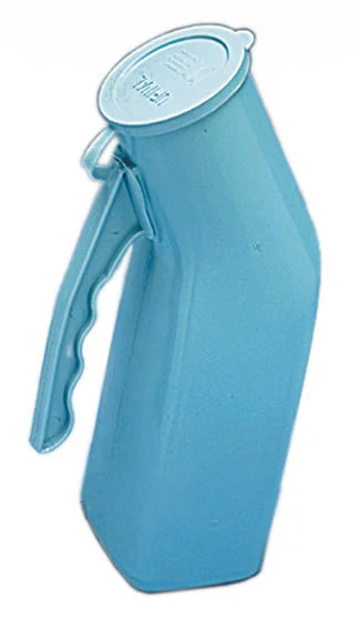 AMG Medical Male Urinal with Cover 1qt (0.95 litre)