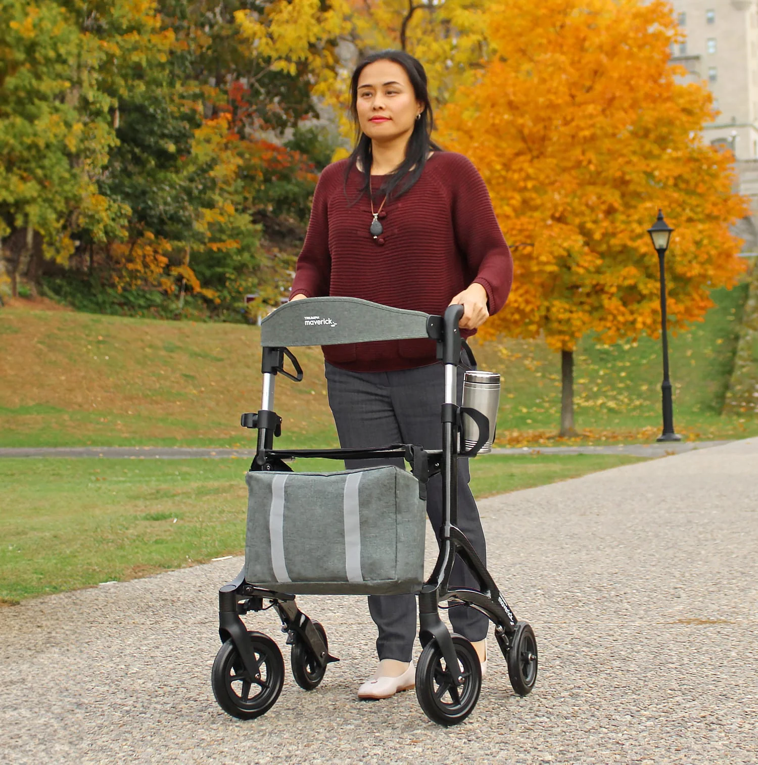 Triumph Maverick Lightweight Rollator - Image 5