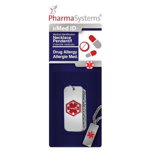 PharmaSystems Medical ID Necklace - Image 3