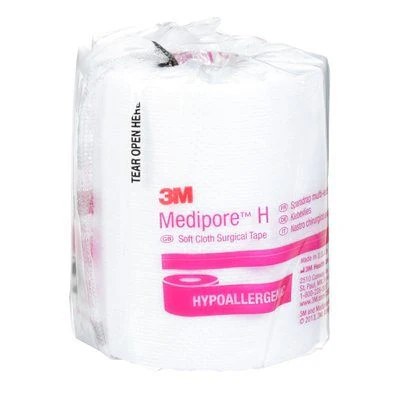 3M Medipore Hypoallergenic Soft Cloth Medical Tape - Image 3