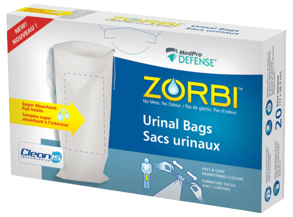 AMG Medical Zorbi Urinal Bags