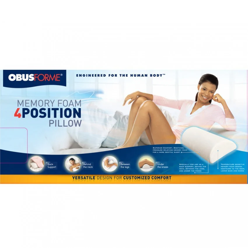 Obus Forme Memory Foam 4 Position Pillow - Image 2