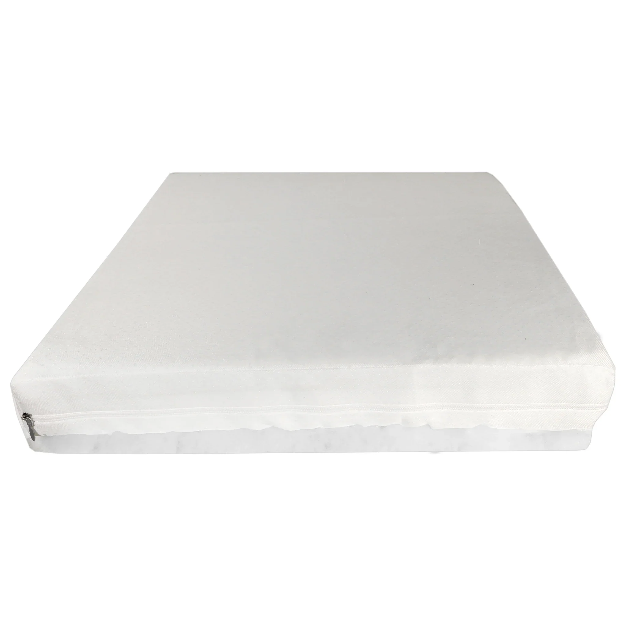 Airway Memory Foam Wheelchair Cushion/Sheepskin Cover White 18"x16"
