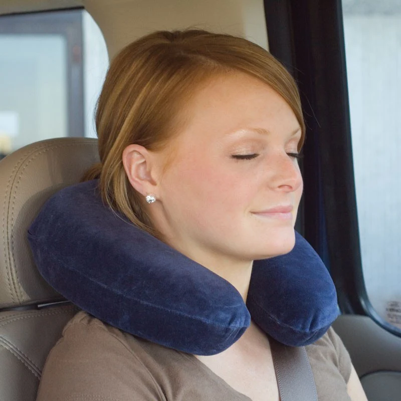 Core International Memory Foam Travel Neck Pillow - Image 2