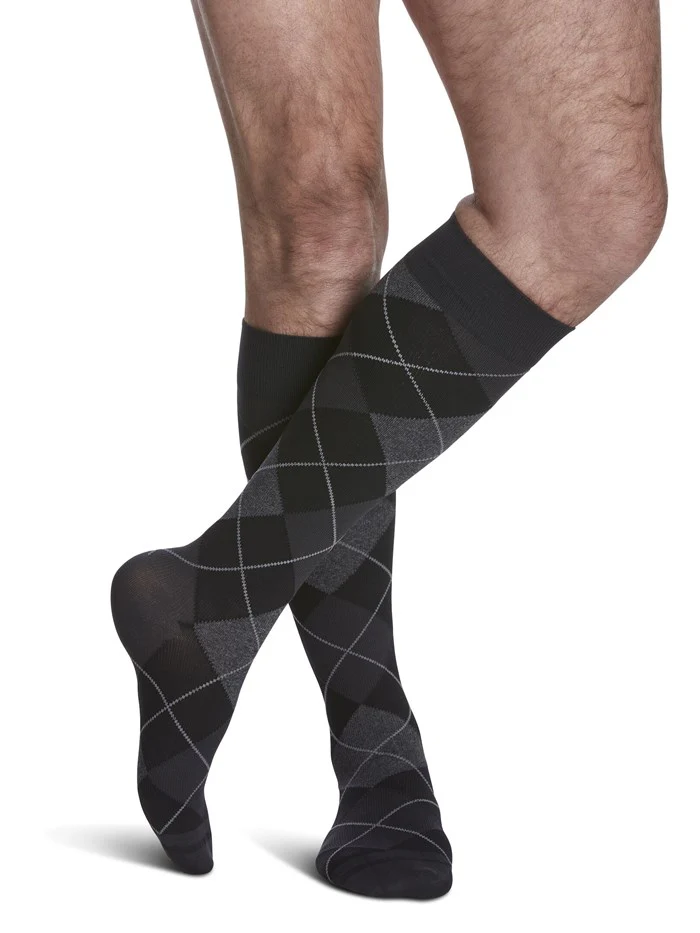 Sigvaris Mens Microfiber Shades Knee High 15-20mmHg - Image 10