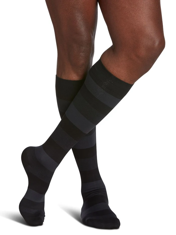 Sigvaris Mens Microfiber Shades Knee High 15-20mmHg - Image 4