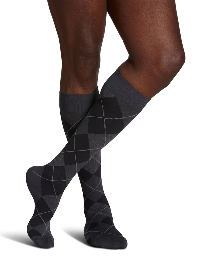 Sigvaris Mens Microfiber Shades Knee High 15-20mmHg - Image 8