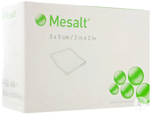 Mölnlycke Mesalt Sodium Chloride Impregnated Dressing - Image 2