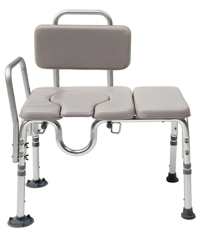 Mobb Healthcare Padded Transfer Commode Chair