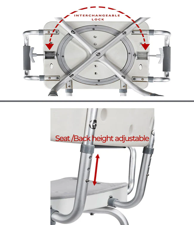 Mobb Healthcare Swivel Shower Chair 3.0 - Image 2