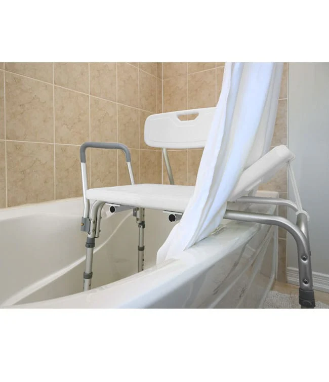 Mobb Healthcare Transfer Bath Bench With Curtain Control - Image 3