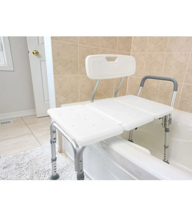 Mobb Healthcare Transfer Bath Bench With Curtain Control - Image 4