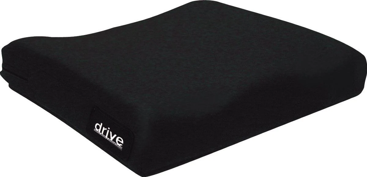 Drive Medical Molded Foam General Use Wheelchair Seat Cushion 16"x16"x2"