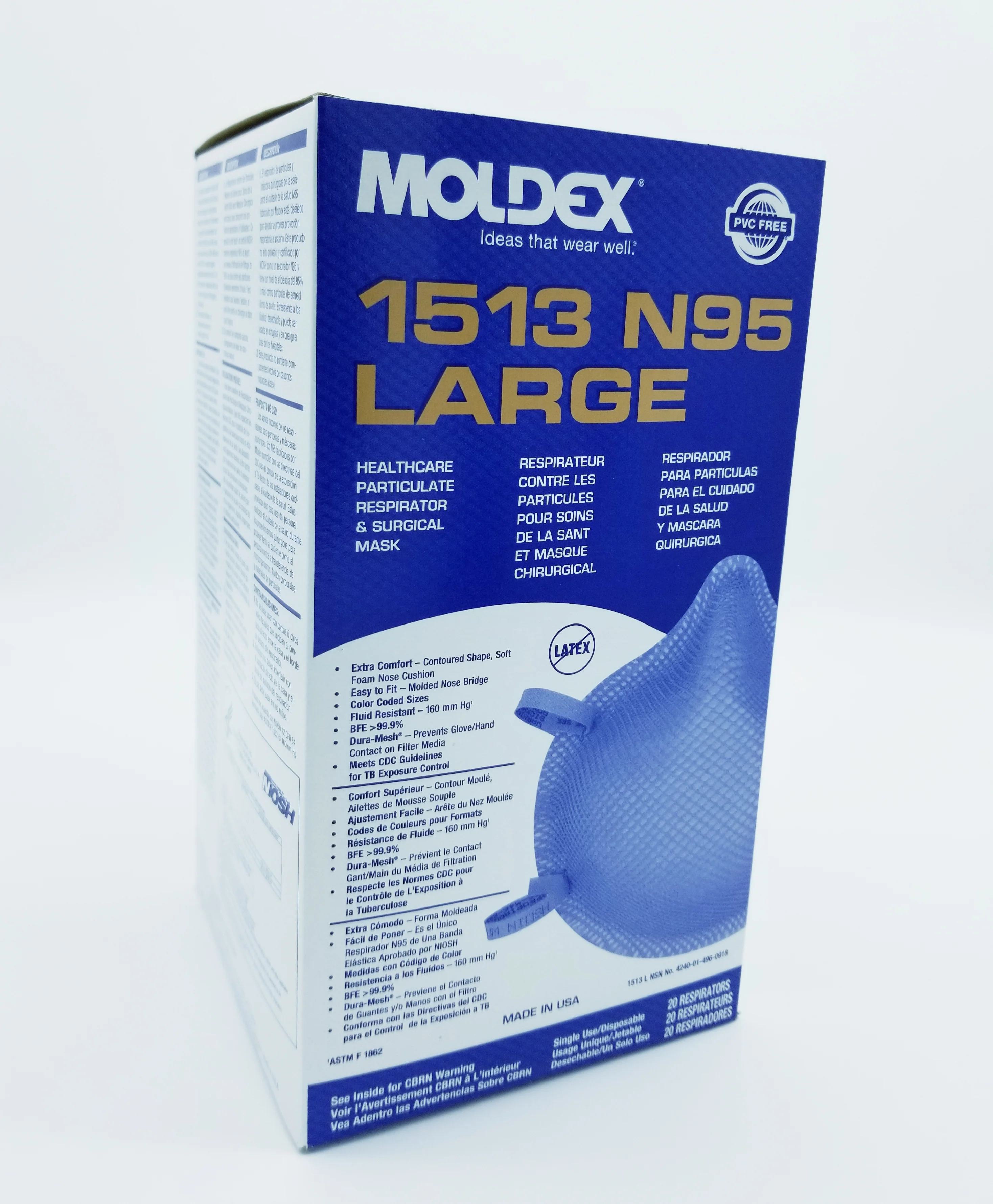 Moldex Latex-Free N95 Respirators - Image 5
