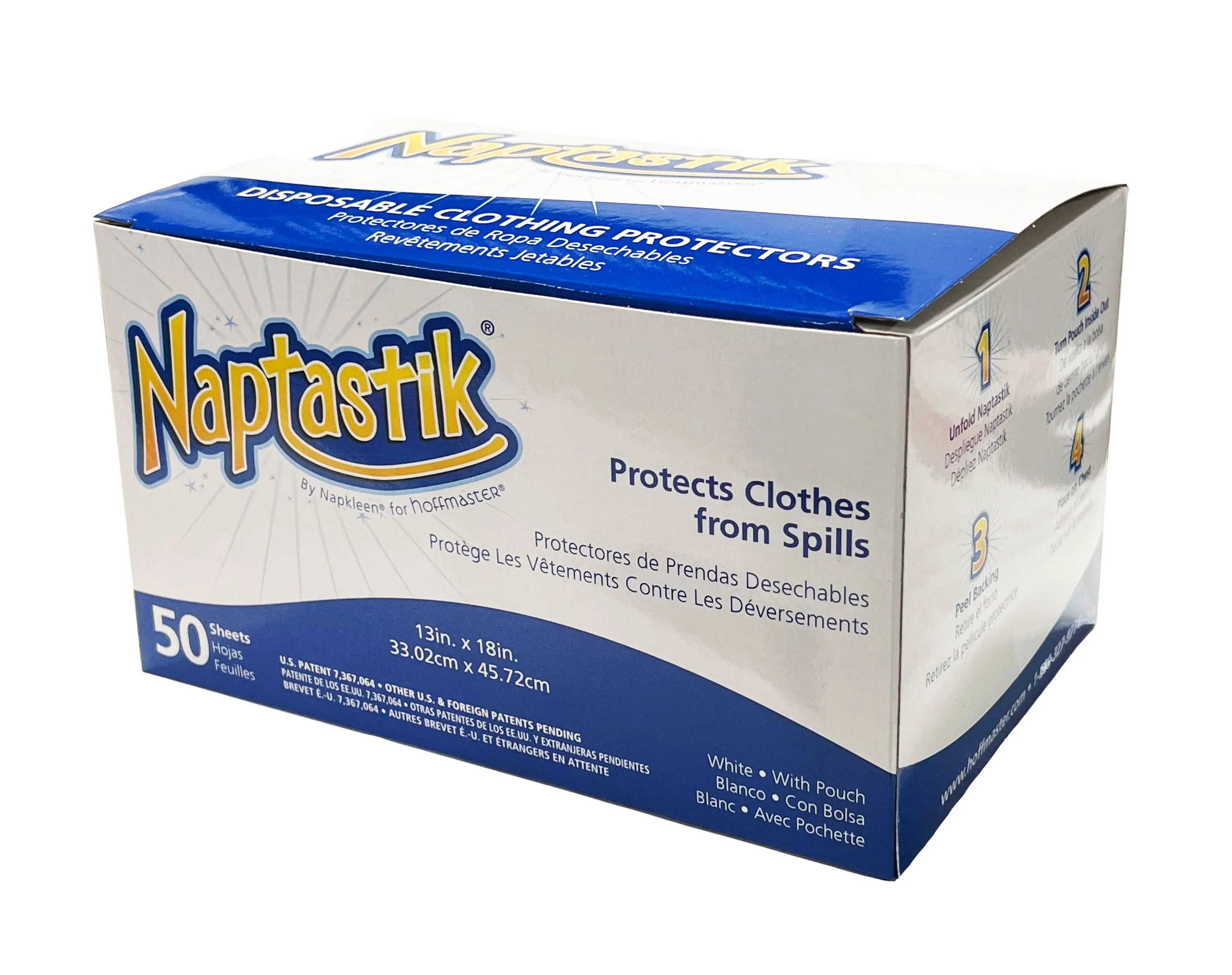 Napkleen Naptastik Disposable Clothing Protector