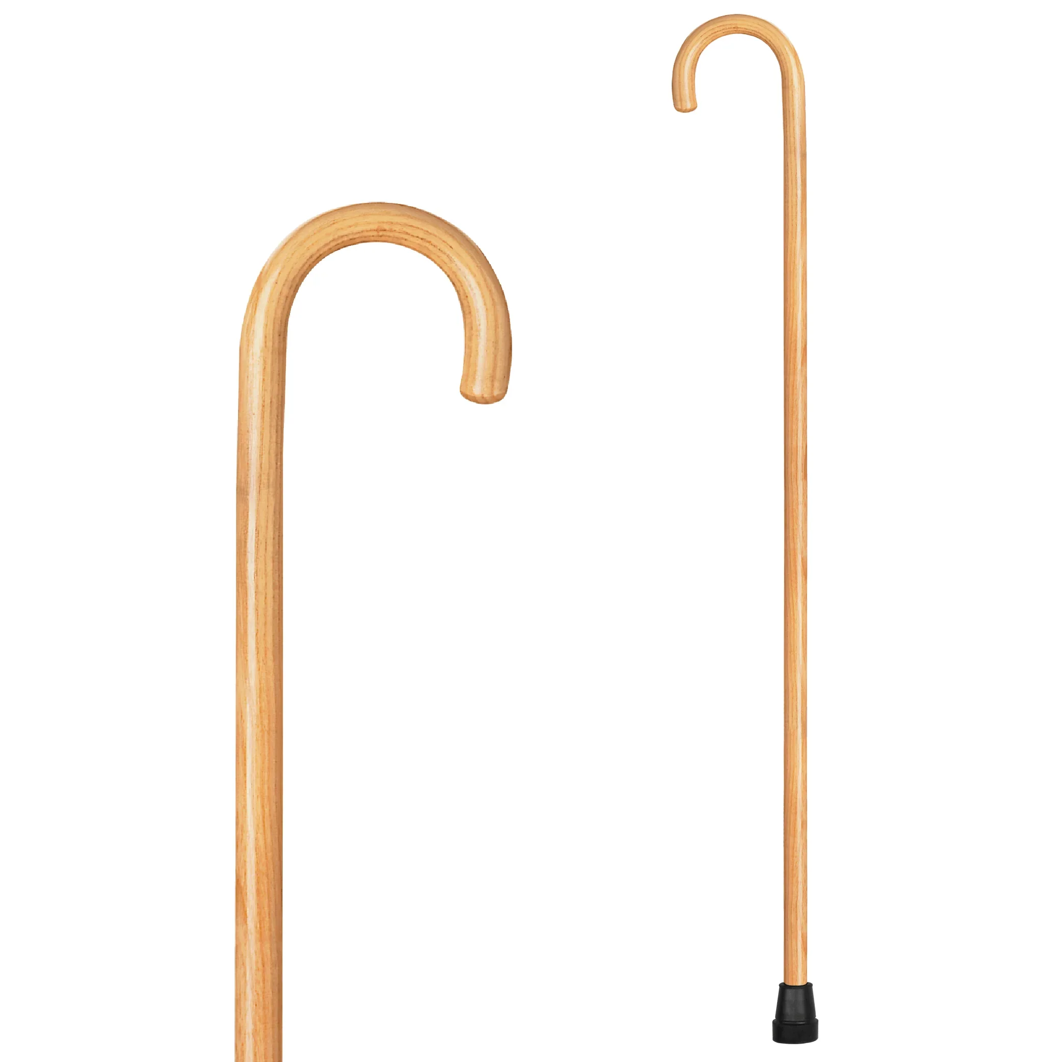Compass Health Carex Round Handle Wooden Cane