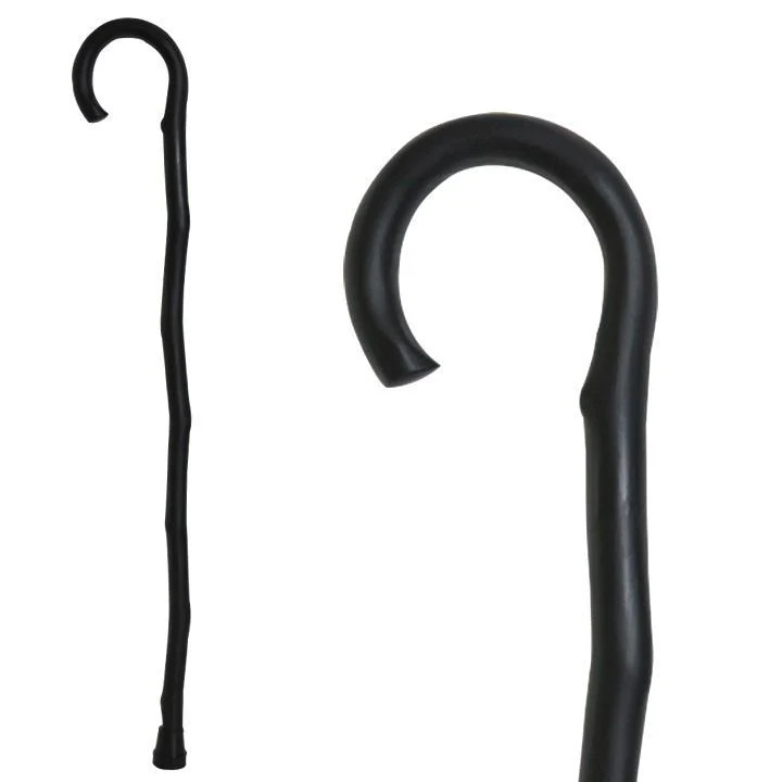 Vista International Corp. Natural Round Handle Wood Cane - Image 4