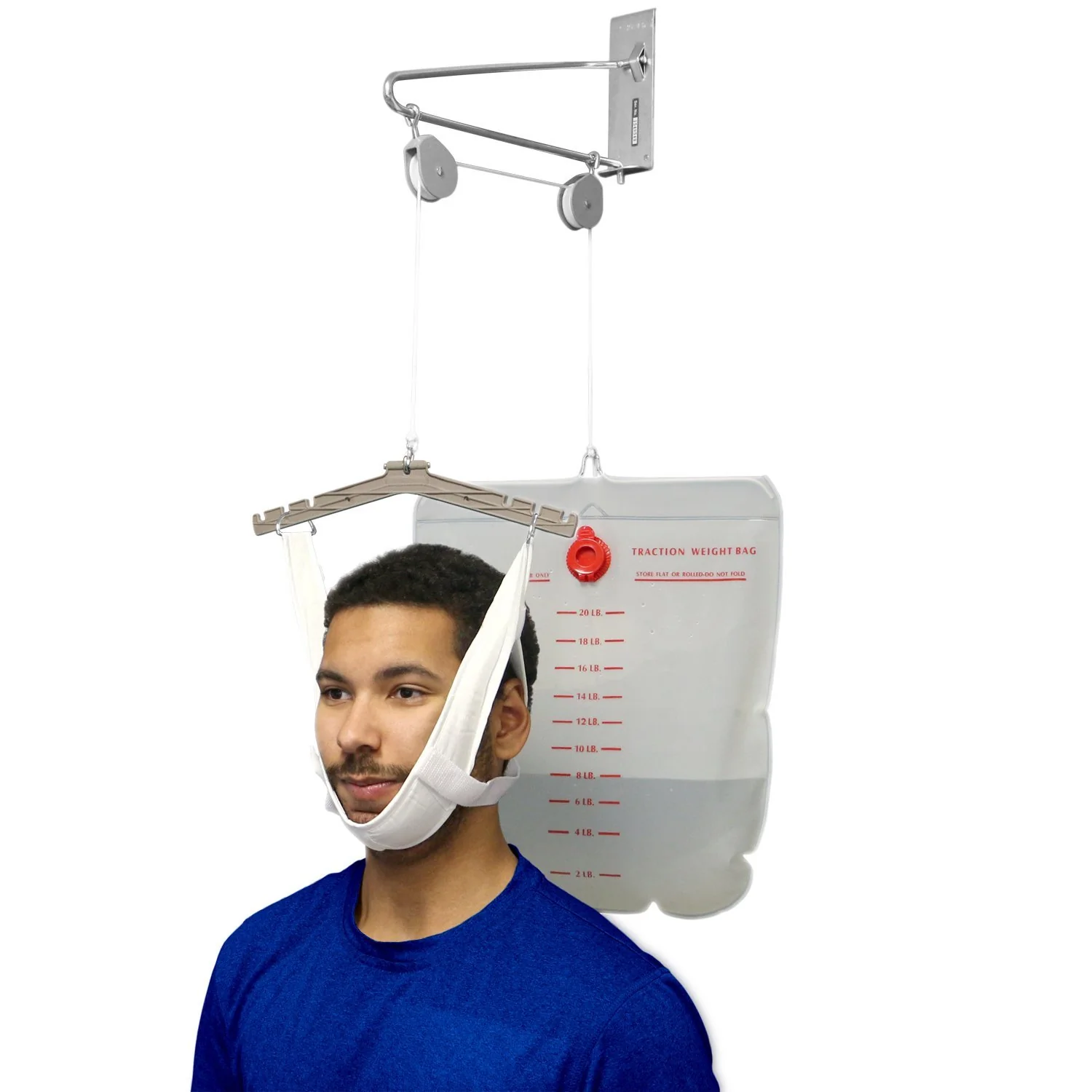 Airway Surgical Over Door Head Halter Cervical Traction Kit