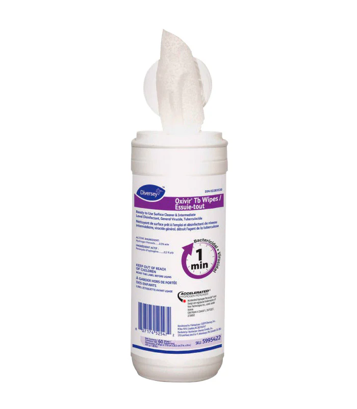 Diversey Oxivir TB Disinfecting Wipes - Image 2