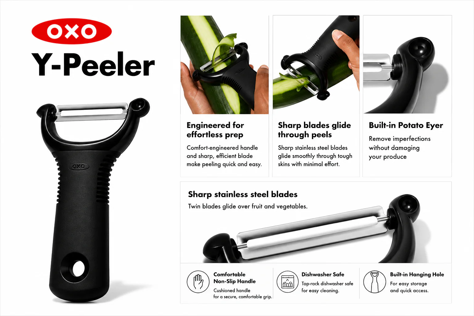 OXO Good Grips Vegetable Y - Peeler - Image 3