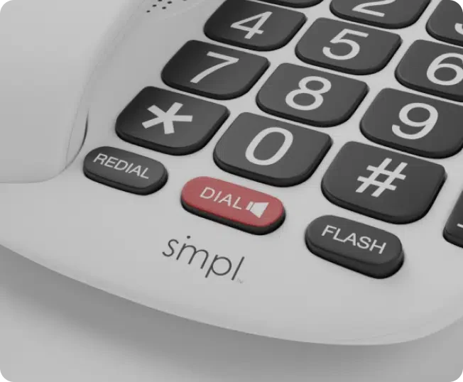 SMPL photoDial6 Photo Memory Landline Phone - Image 2
