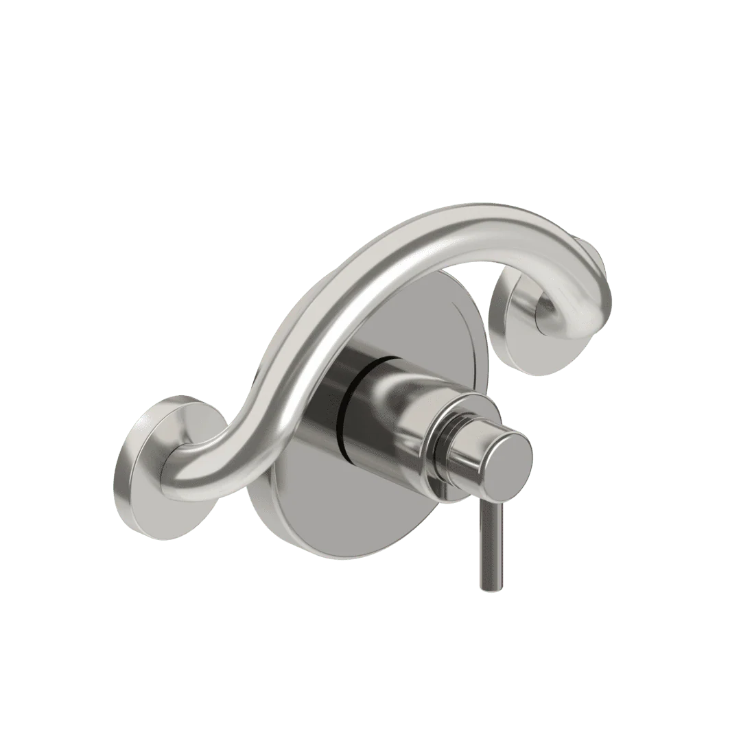 Healthcraft Plus Crescent Grab Bar