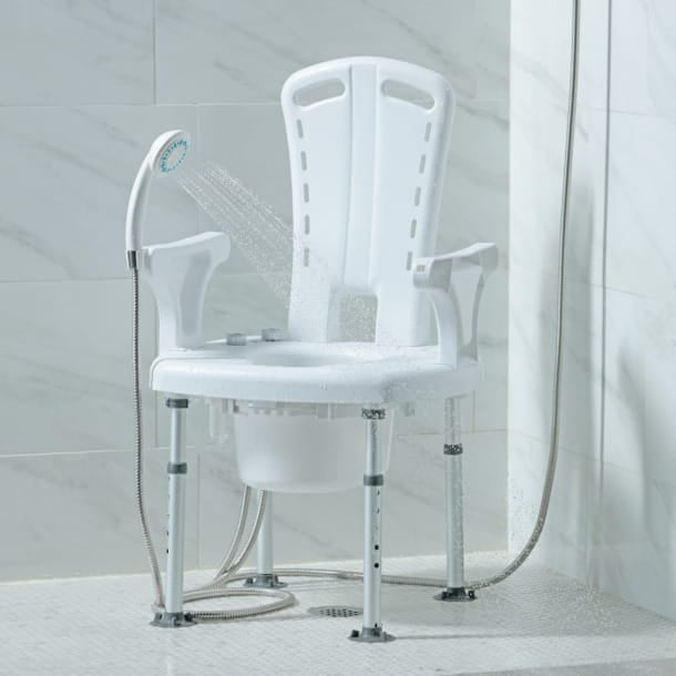 Drive Medical PreserveTech Aquachair Bathing System with Bidet - Image 5