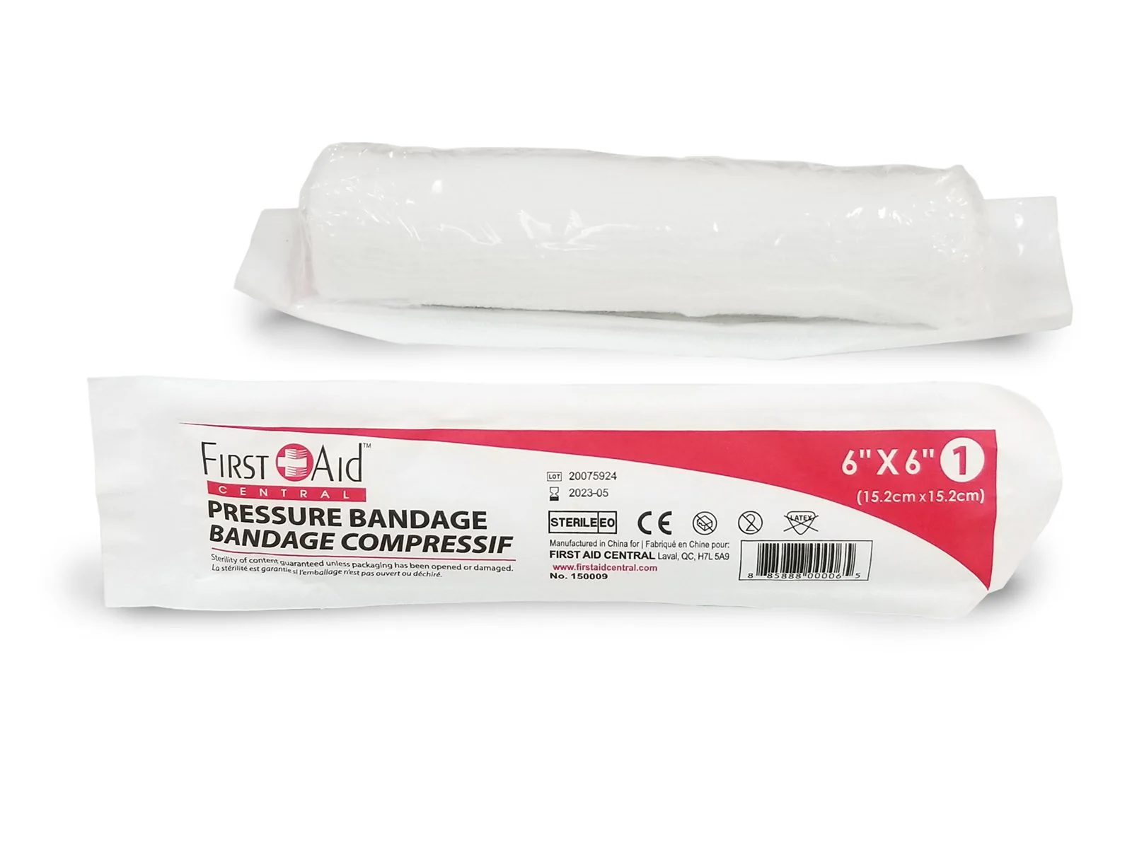 First Aid Central Pressure Bandage - Image 3