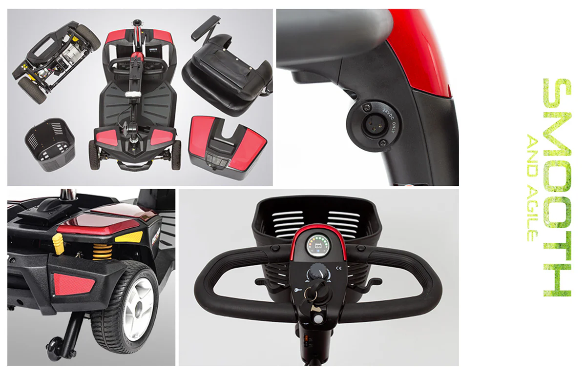 Pride Mobility Go-Go LX Travel 4-Wheel Scooter - Image 3