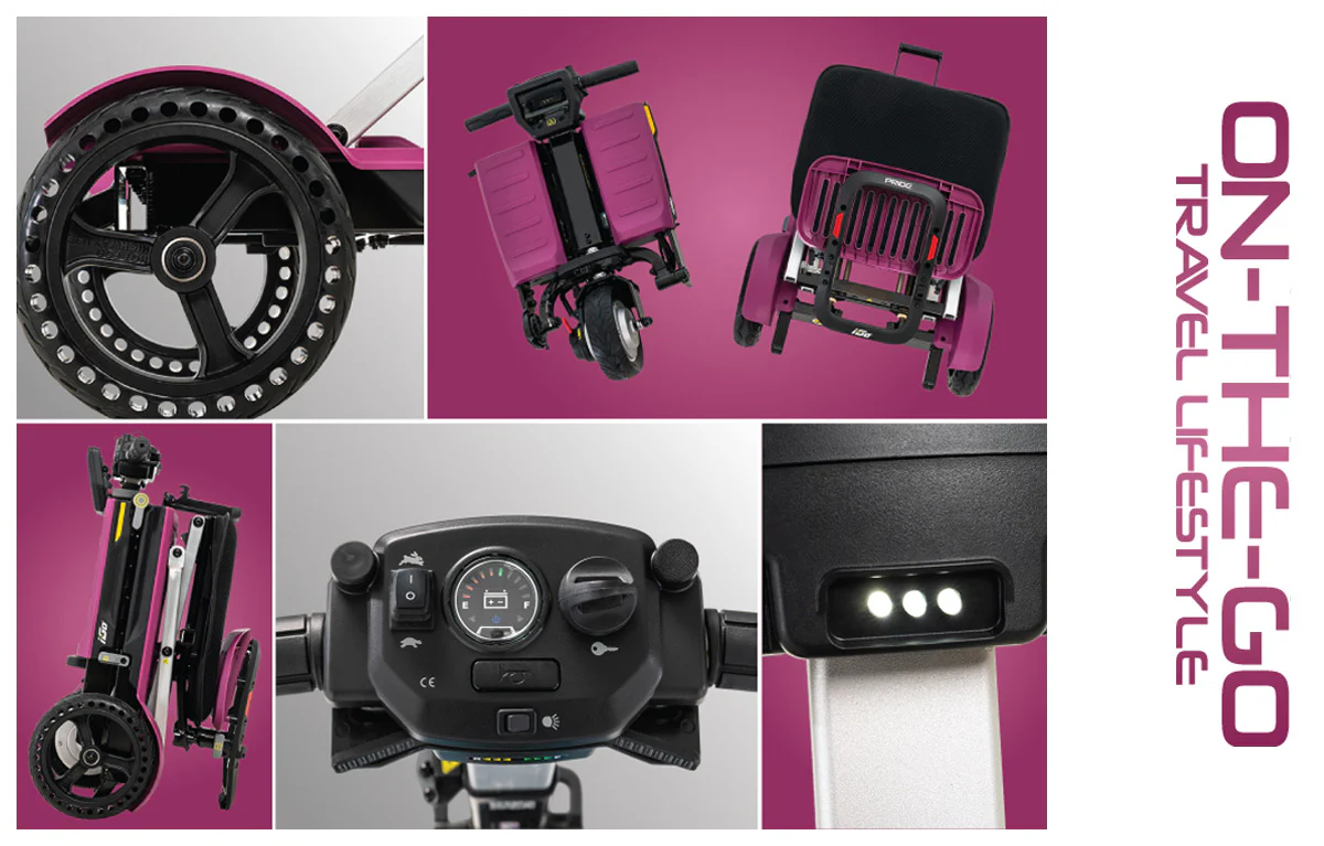 Pride Mobility i-Go 3-Wheel Folding Scooter - Image 7