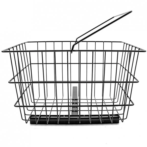 Pride Mobility Rear Basket 15.25" x 9.75" x 9.5", Large Square Cente Support E-1000-099