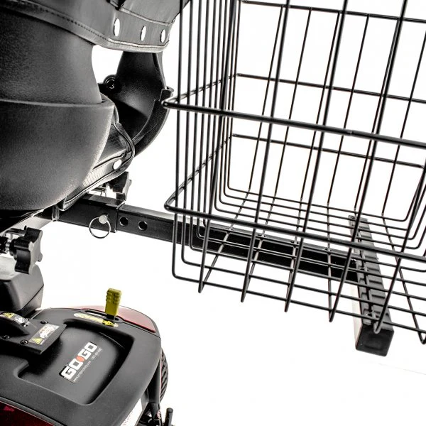 Pride Mobility Rear Basket 15.25" x 9.75" x 9.5", Large Square Cente Support E-1000-099 - Image 3