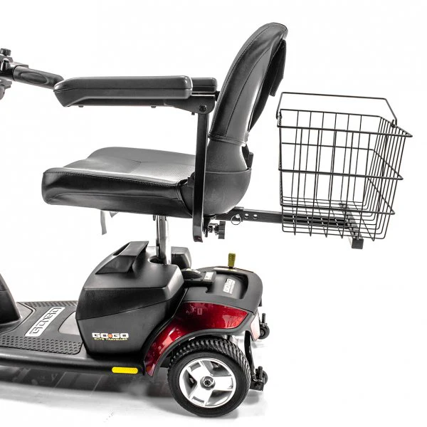 Pride Mobility Rear Basket 15.25" x 9.75" x 9.5", Large Square Cente Support E-1000-099 - Image 4