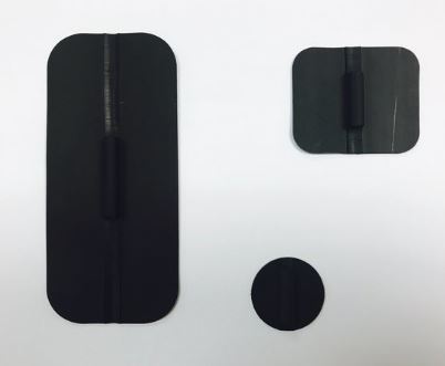 Canadian Medical Products Ltd. Procarbon Carbon Non-Gelled Electrodes - 1.75 x 1.75" Square