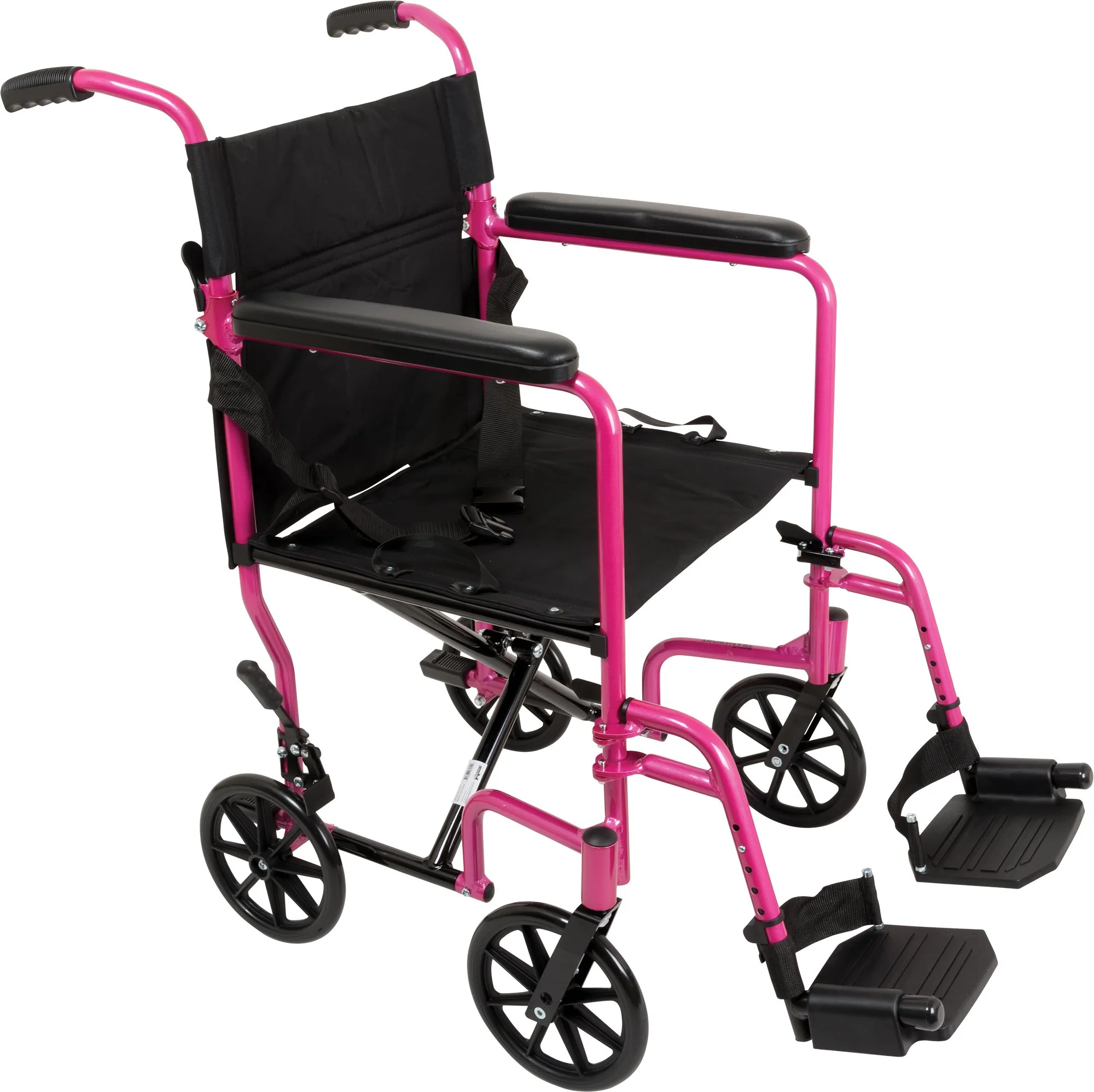 ProBasics Aluminum Transport Chair with Footrests - Image 5