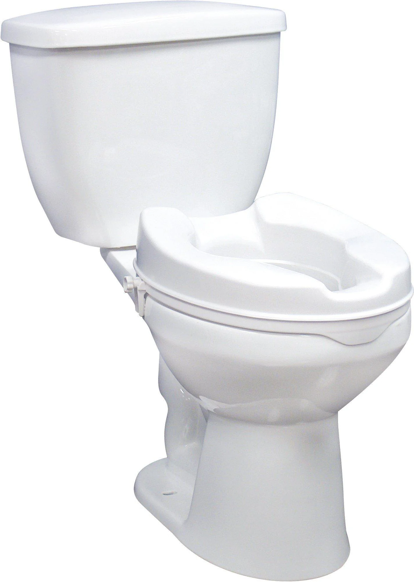 Drive Medical Raised Toilet Seat without Lid - Image 2