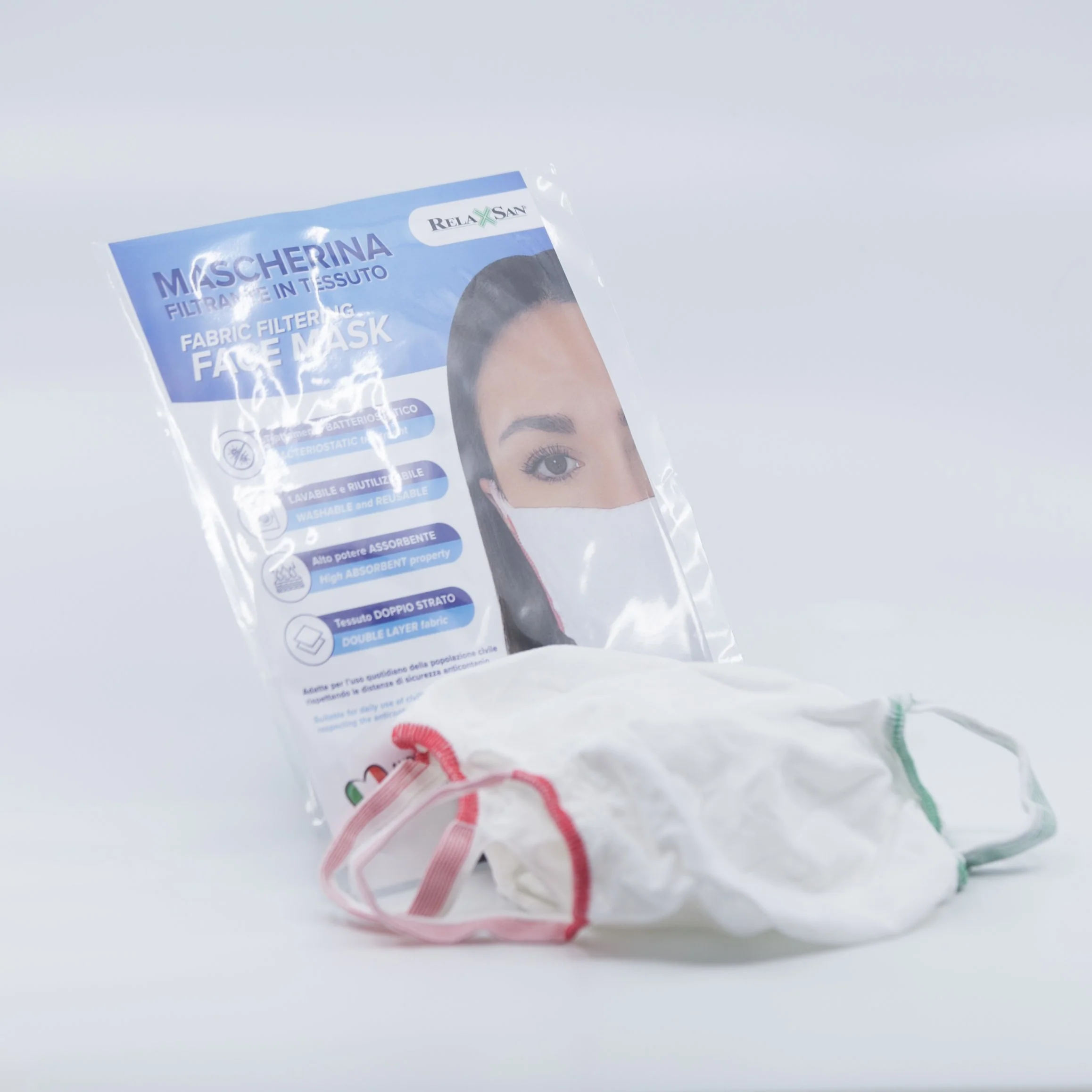 Relaxsan Reuseable Face Mask White - Image 4