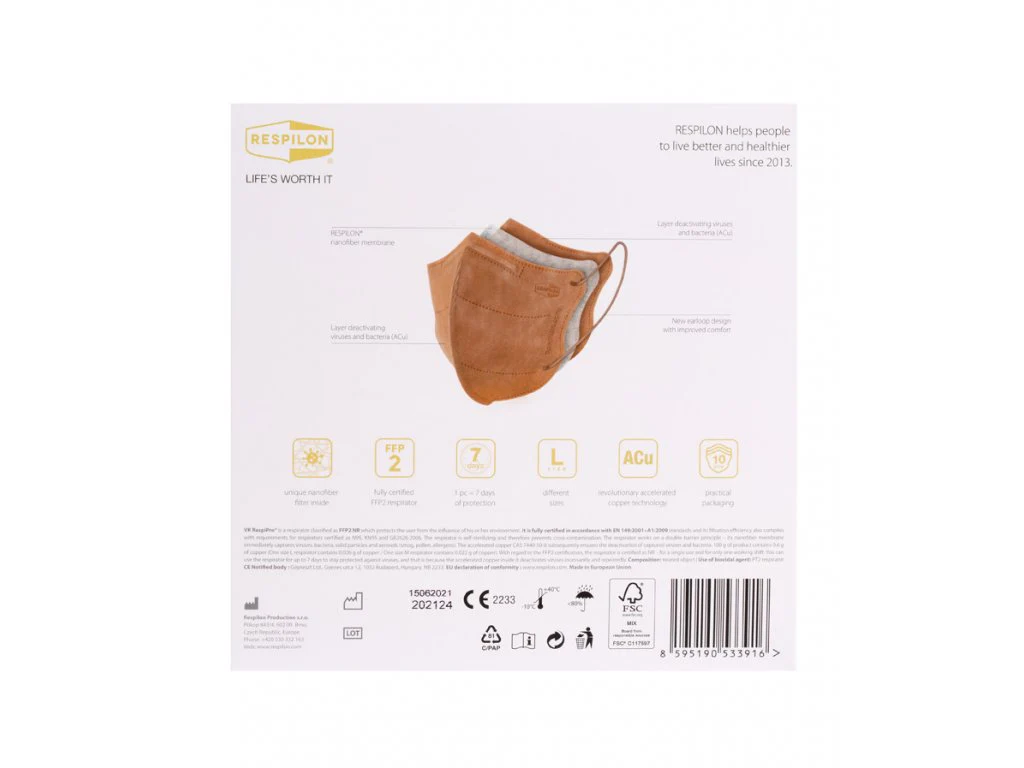 Respilon RespiPro VK Self Sterilizing Mask - Image 6